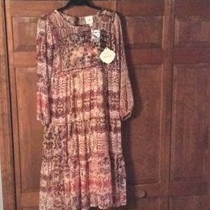 Vintage style long dress